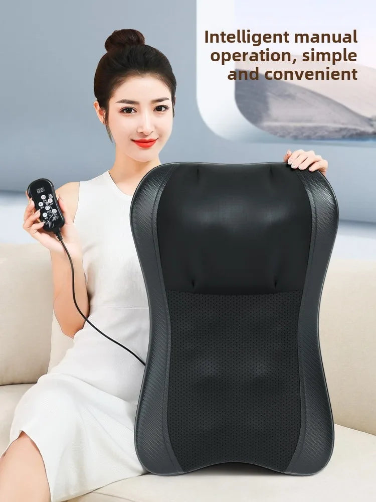 Relaxinex™ Heated Deep-Kneading Massage Cushion