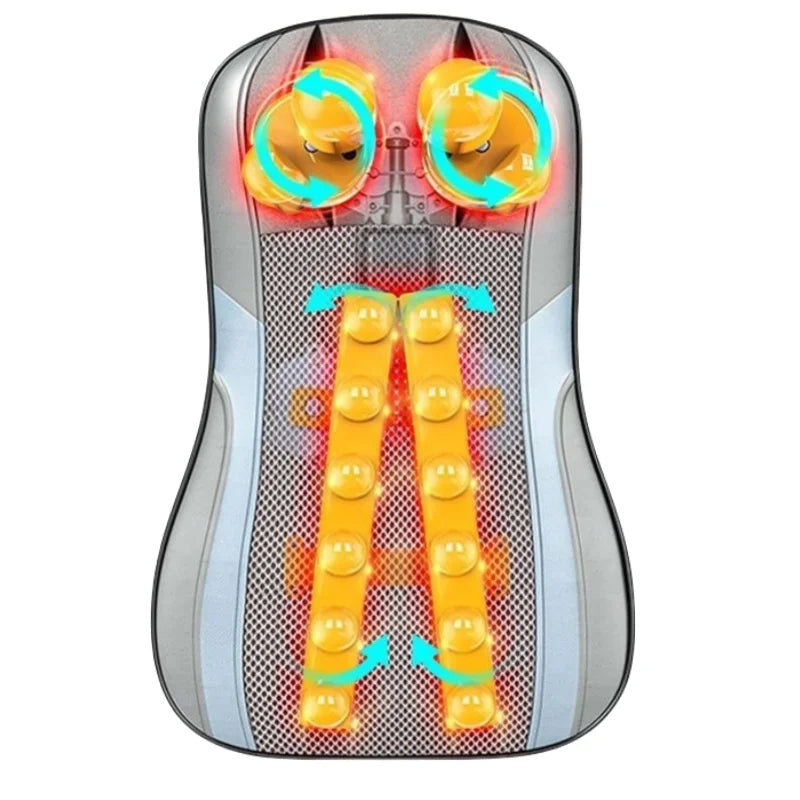 Relaxinex™ Heated Deep-Kneading Massage Cushion